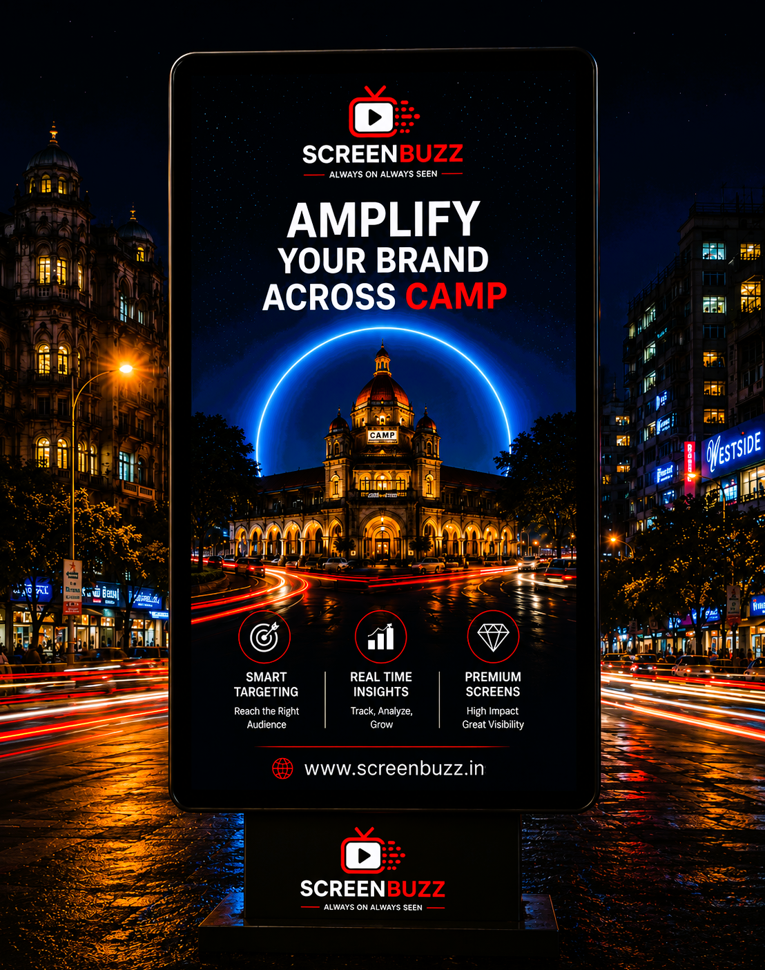 Camp Area DOOH Billboard