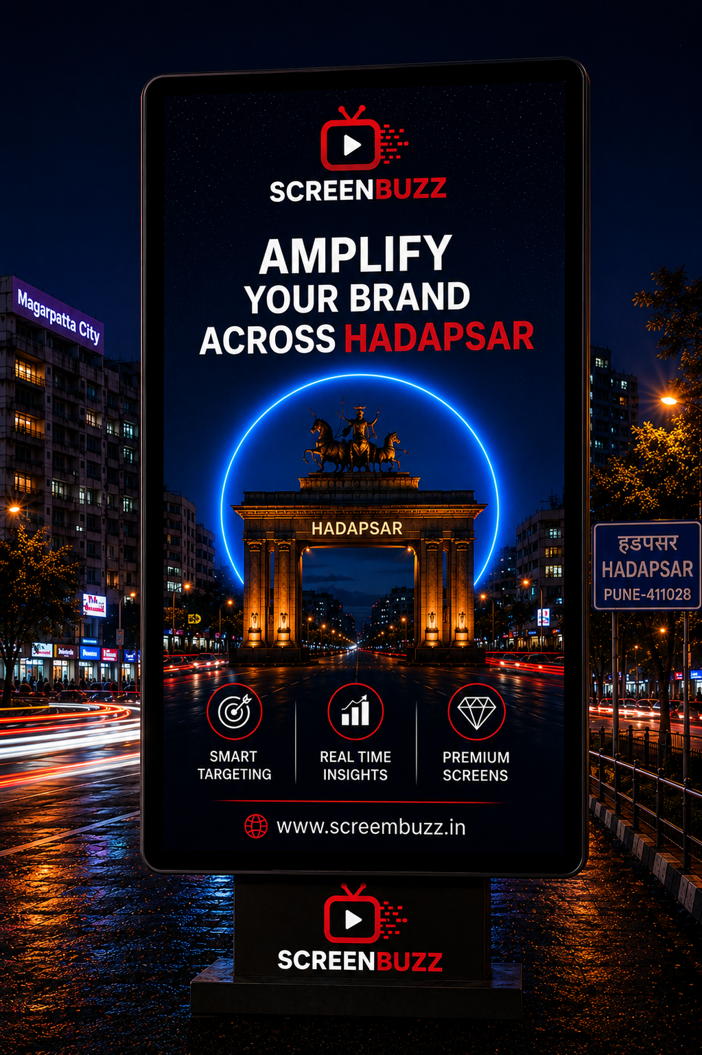 Hadapsar DOOH Screen